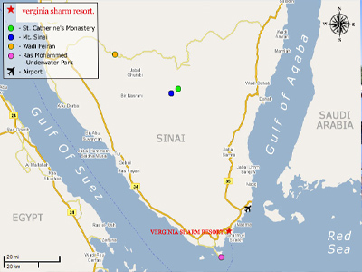South Sinai area
